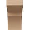 Ekena Millwork 12"W x 12"D x 24"H Wide Monterey Rough Cedar Woodgrain TimberThane Corbel, Primed Tan CORUR12X12X24MONRCPR - alternate 6